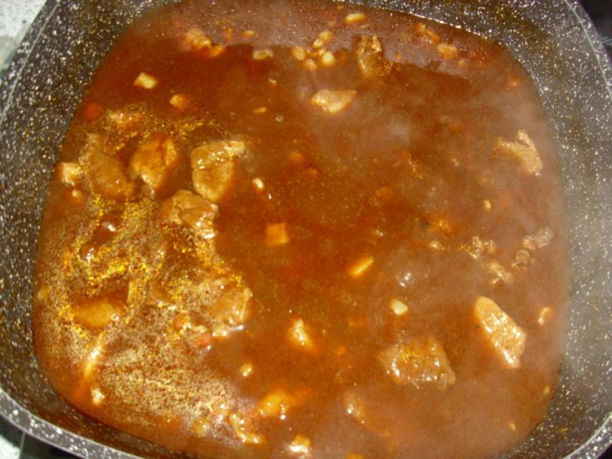 Gulasch halb und halb mit Pilzgemüse - Rezept - Bild Nr. 17