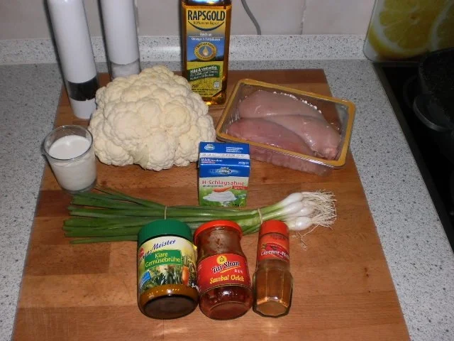 Blumenkohl-Hähnchen-Pfanne - Rezept - Bild Nr. 2