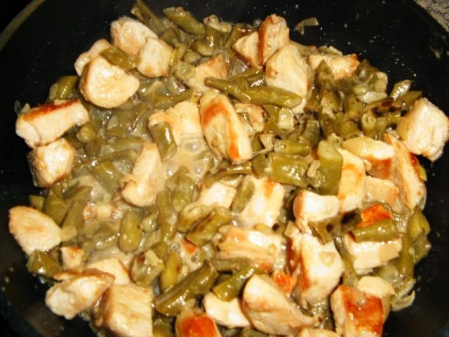 Bohnen-Hähnchen-Pfanne - Rezept - Bild Nr. 7