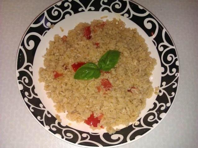 Pestoreis mit Tomate - Rezept
