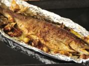 Forelle aus dem Backrohr - Rezept