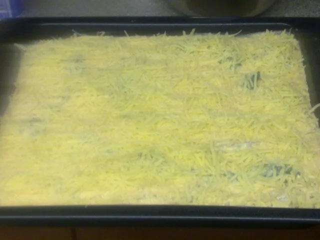 Rezept: Kabeljau im Grünen auf einem Kartoffelbett überbacken Bild Nr. 5 Kabeljau im Grünen auf einem Kartoffelbett überbacken - Rezept - Bild Nr. 5