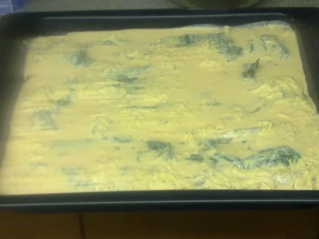 Rezept: Kabeljau im Grünen auf einem Kartoffelbett überbacken Bild Nr. 4 Kabeljau im Grünen auf einem Kartoffelbett überbacken - Rezept - Bild Nr. 4