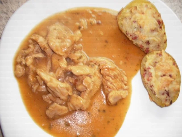 Rezept: Kartoffel gefüllt mit S.S.K. Dieter´s Art Bild Nr. 6 Kartoffel gefüllt mit S.S.K. Dieter´s Art - Rezept - Bild Nr. 6