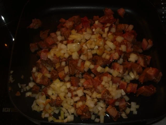 Rezept: Grillfleisch-Gemüsepfanne Bild Nr. 3 Grillfleisch-Gemüsepfanne - Rezept - Bild Nr. 3