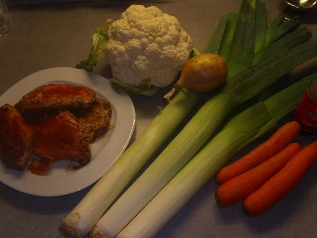 Rezept: Grillfleisch-Gemüsepfanne Bild Nr. 2 Grillfleisch-Gemüsepfanne - Rezept - Bild Nr. 2