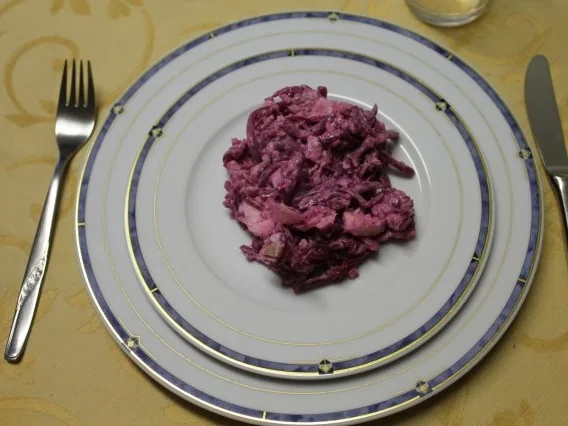 Rezept: Apfel-Fisch Salat Apfel-Fisch Salat - Rezept