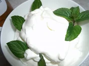 Pfefferminzsahne - Rezept