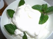 Rezept: Pfefferminzsahne Pfefferminzsahne - Rezept