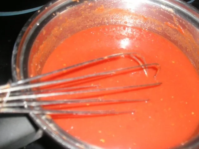 Fritierte Reisbällchen mit Tomatensauce - Rezept - Bild Nr. 3