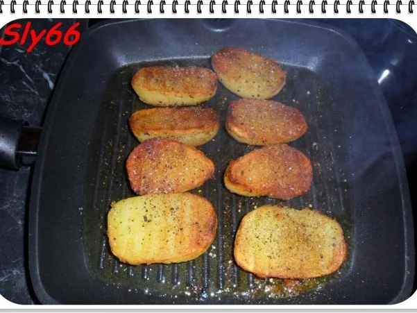 Rezept: Schüblinge mit Bratkartoffeln,Spinat und Spiegeleier Bild Nr. 7 Schüblinge mit Bratkartoffeln,Spinat und Spiegeleier - Rezept - Bild Nr. 7