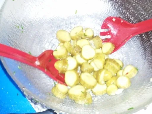 Schnelle Saure Bratkartoffeln - Rezept - Bild Nr. 3