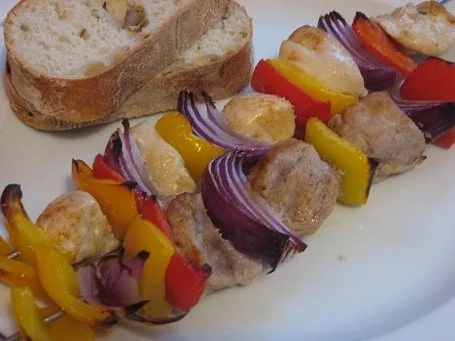Fleischspieße aus dem Backofen - Rezept