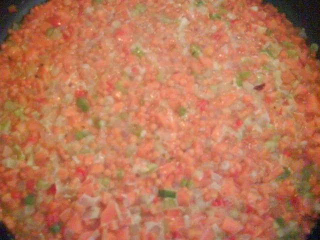 rote Linsen mit Feta und getrüffelten Nudeln - Rezept - Bild Nr. 7