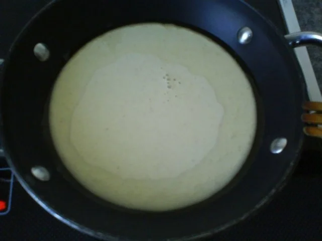 Rezept: Weinbergpfirsich-Zimt Pfannkuchen Bild Nr. 4 Weinbergpfirsich-Zimt Pfannkuchen - Rezept - Bild Nr. 4