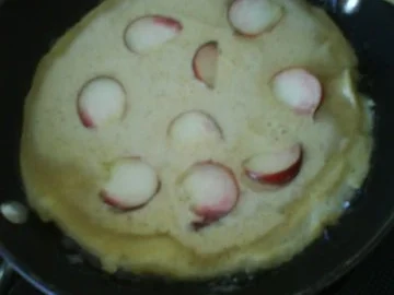 Rezept: Weinbergpfirsich-Zimt Pfannkuchen Bild Nr. 5 Weinbergpfirsich-Zimt Pfannkuchen - Rezept - Bild Nr. 5