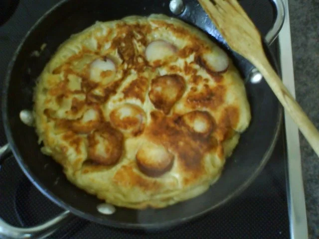 Rezept: Weinbergpfirsich-Zimt Pfannkuchen Bild Nr. 6 Weinbergpfirsich-Zimt Pfannkuchen - Rezept - Bild Nr. 6