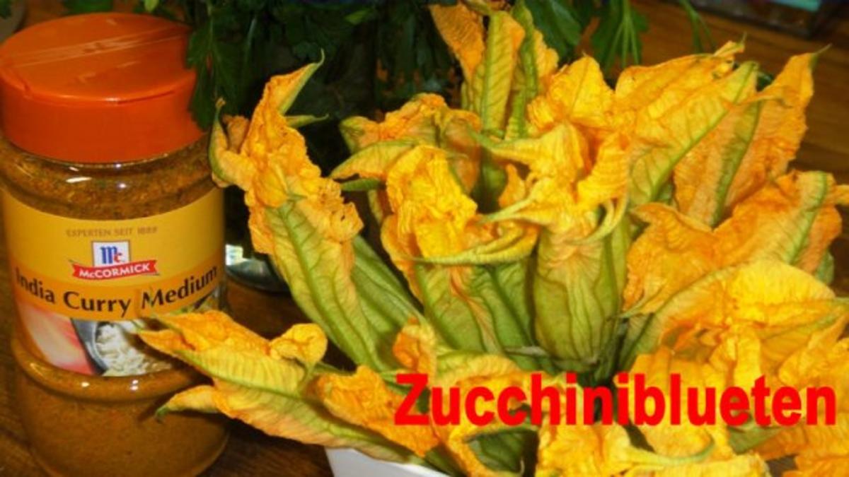 Soffritto-Risotto mit Zucchiniblueten - Rezept - Bild Nr. 4