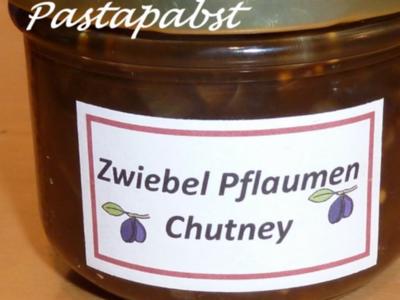 Zwiebel-Pflaumen-Chutney - Rezept