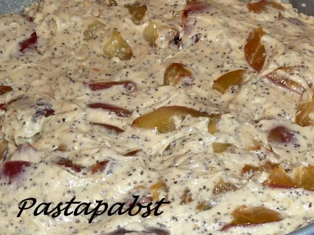 Pflaumen-Mohn-Rührkuchen - Rezept - Bild Nr. 2