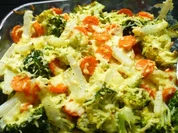 Bratkartoffelkuchen mit Gemüse - Rezept