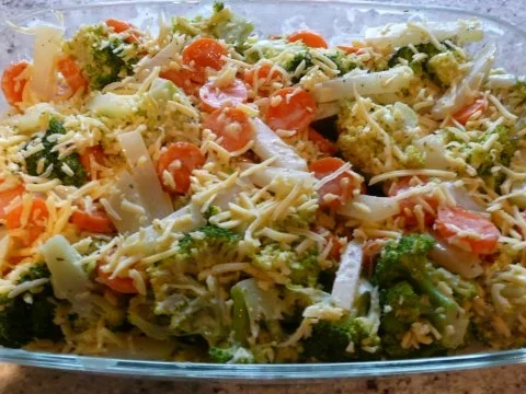 Rezept: Bratkartoffelkuchen mit Gemüse Bild Nr. 2 Bratkartoffelkuchen mit Gemüse - Rezept - Bild Nr. 2