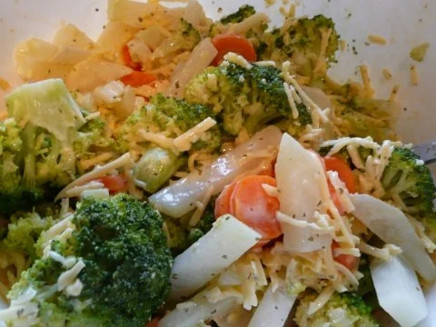 Rezept: Bratkartoffelkuchen mit Gemüse Bild Nr. 5 Bratkartoffelkuchen mit Gemüse - Rezept - Bild Nr. 5