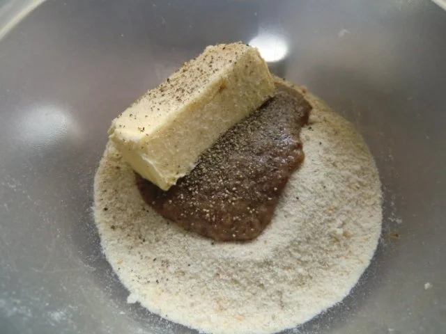 Ofenschnitzel unter einer Senfkruste mit Balsamico-Gemüse - Rezept - Bild Nr. 2