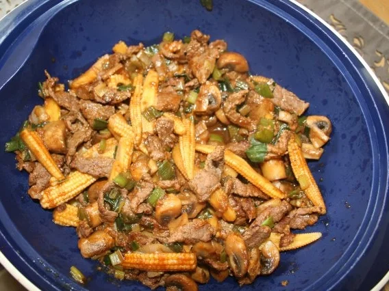 Exotische Rindfleischpfanne - Rezept