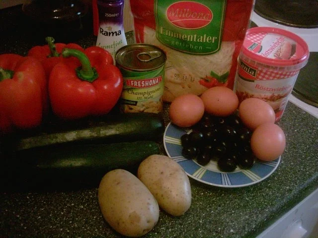 Käse - Gemüse - Schnitten - Rezept - Bild Nr. 2