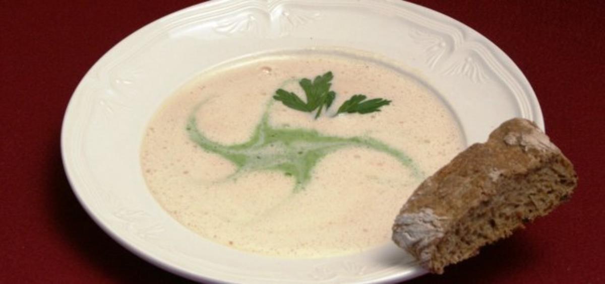 Schaumsüppchen von der Petersilienwurzel - Rezept - kochbar.de