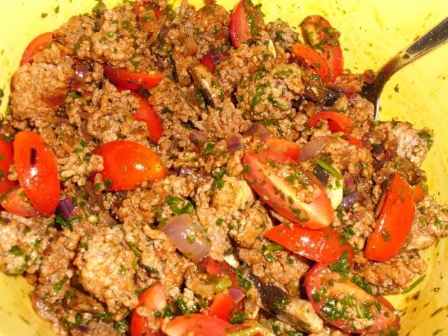 Rezept: Kartoffel-Hack-Tarte Bild Nr. 2 Kartoffel-Hack-Tarte - Rezept - Bild Nr. 2