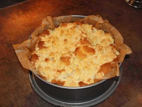 Michis Birnenkuchen mit Rosinen & Streusel - Rezept - Bild Nr. 4