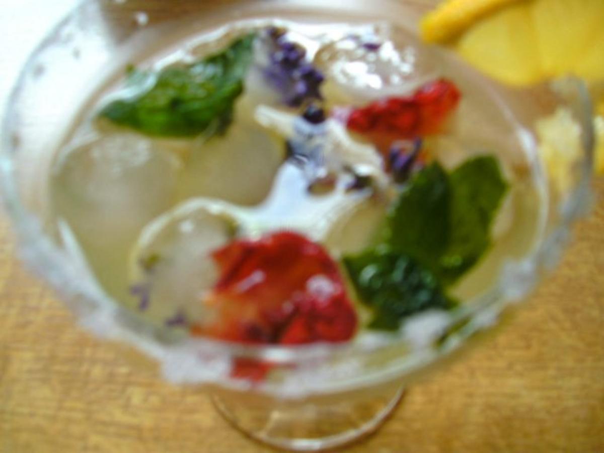 Minze- Sekt - Cocktail - Rezept