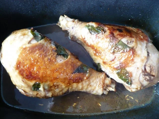 Putenunterkeule - gebraten - Rezept - Bild Nr. 3