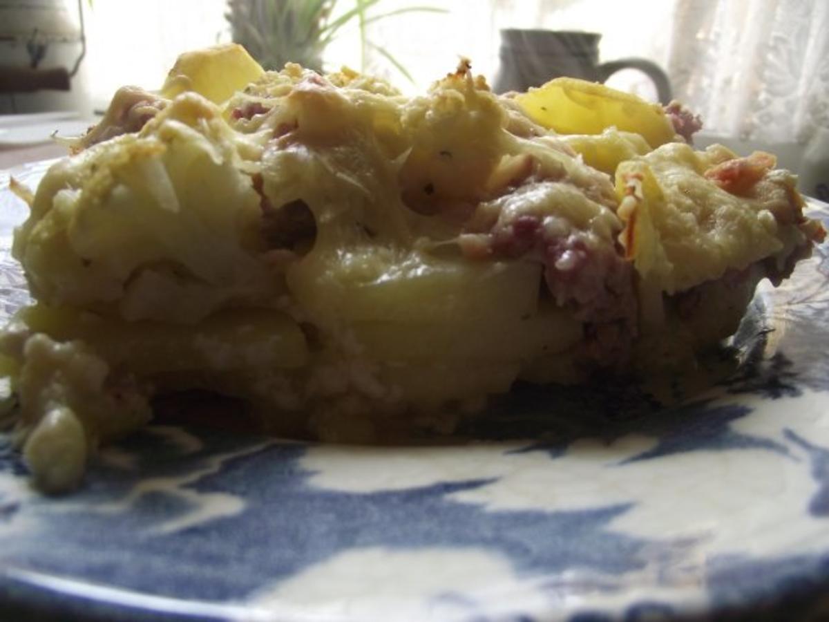 Hauptgericht: Kartoffeliger Blumenkohl-Hack-Auflauf - Rezept - Bild Nr. 5
