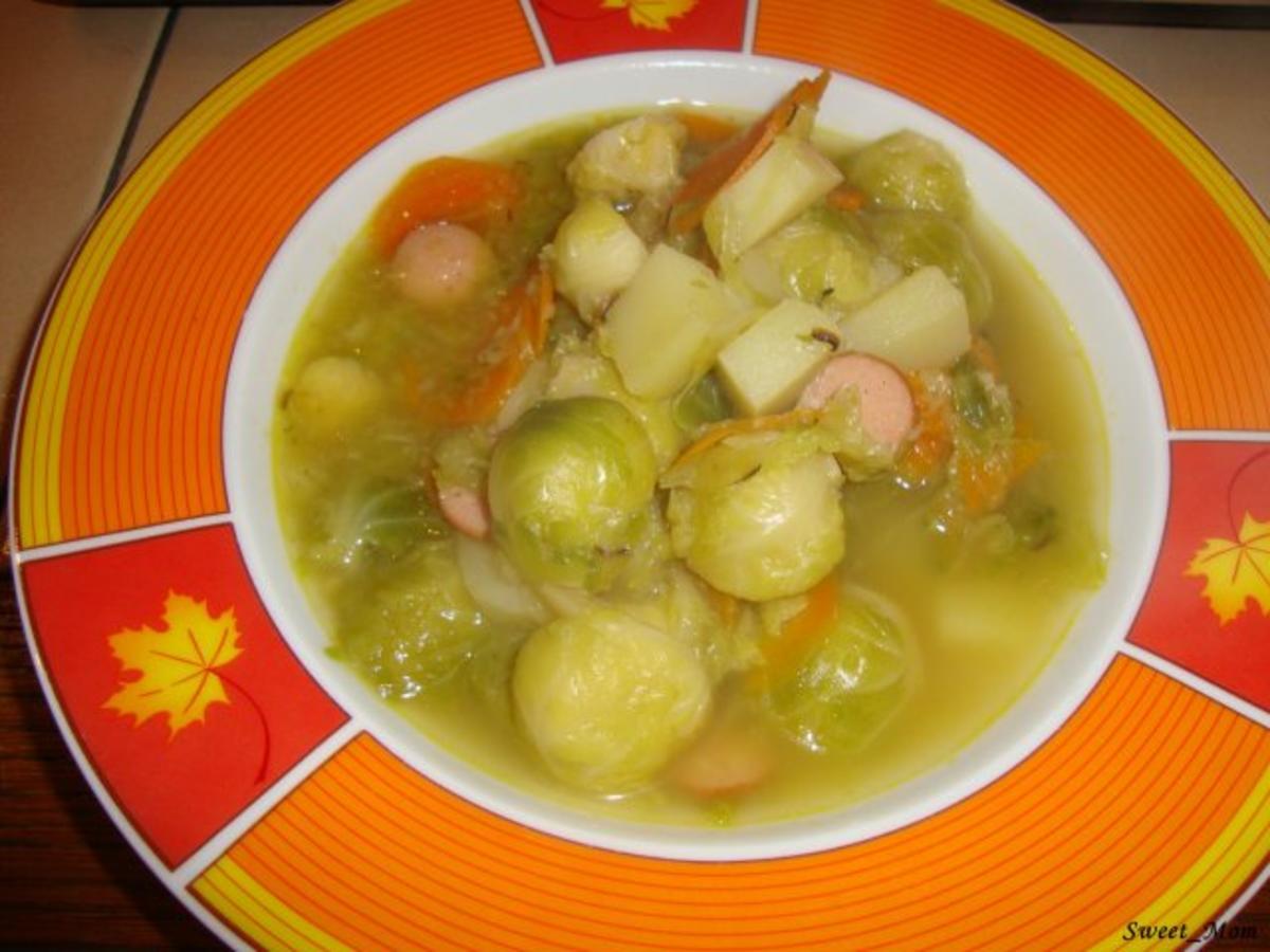 Rosenkohleintopf mit TK - Rosenkohl und Kartoffeln - Rezept mit Bild ...