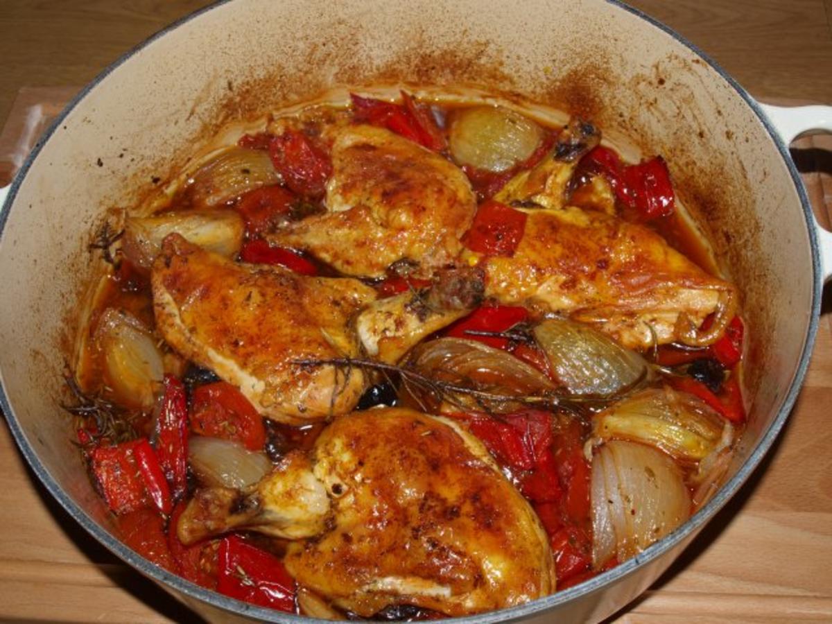 Maishähnchenkeulen (Gambe polli di mais alla napoletana) - Rezept ...