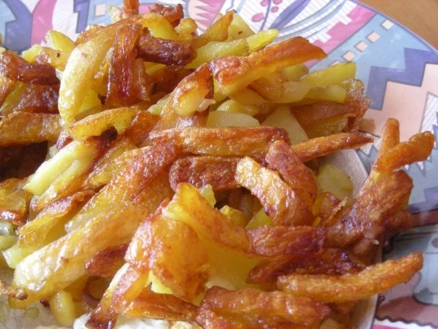 Bratkartoffeln aus rohen..... - Rezept