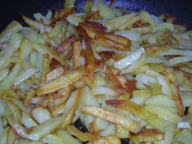 Bratkartoffeln aus rohen..... - Rezept - Bild Nr. 4