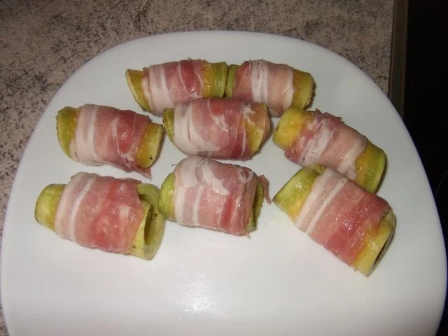 Zucchini und Auberginenrouladen Dieter´s Art - Rezept