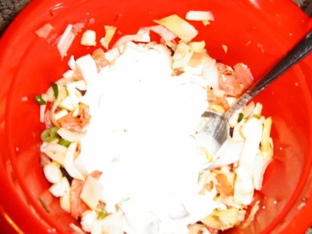 Rezept: Chicoree-Lachs-Salat Bild Nr. 6 Chicoree-Lachs-Salat - Rezept - Bild Nr. 6