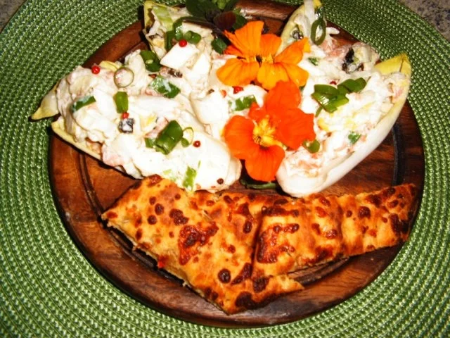 Rezept: Chicoree-Lachs-Salat Chicoree-Lachs-Salat - Rezept