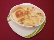 Rezept: Tortellini-Wein-Auflauf a la Sky Tortellini-Wein-Auflauf a la Sky - Rezept