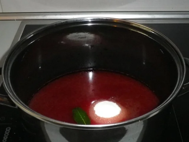 Rotwein - Trauben - Gelee - Rezept - Bild Nr. 3
