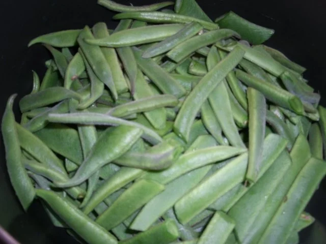 Junge Prunkbohnen zu heller Soße - Rezept - Bild Nr. 5
