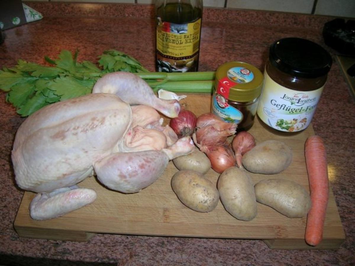 Hähnchen (knusprig)aus dem Bratschlauch mit viel leckerem Gemüse (lecker und kalorienarm) - Rezept - Bild Nr. 5