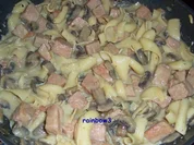 Kochen: Kasseler-Pilz-Pfanne - Rezept