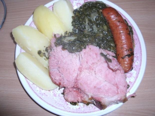 Kasseler und Kohlwurst mit Grünkohl NT - Rezept - kochbar.de