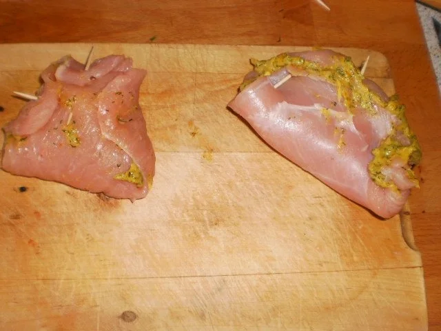 Gefülltes Putenschnitzel mit Gemüse - Rezept - Bild Nr. 9